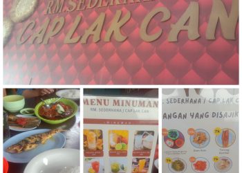 Menikmati Makan Siang Di RM. Sederhana Cap Lak Can
