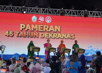 Dekranasda Kabupaten Pakpak Bharat Hadiri HUT Dekranas ke 46 Di Makasar