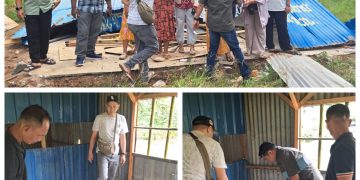 Respons Cepat Polsek Bandar Pulau, Barak yang Diduga Jadi Tempat Penyalahgunaan Narkotika Dibongkar