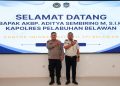 Perkuat Sinergi Lintas Instansi, Imigrasi Kelas II TPI Belawan Terima Kunjungan Kapolres Pelabuhan Belawan