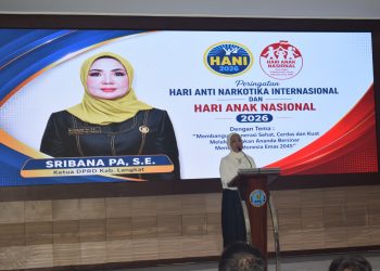 Hadiri Peringatan HANI 2026, Ketua DPRD Langkat Berpesan Pelajar Jauhi Narkotika