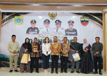 Bupati Pakpak Bharat Hadiri Pisah Sambut Dndim 0206/Dairi