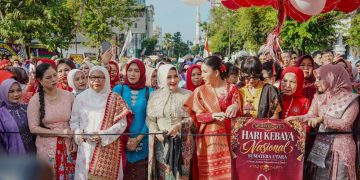 Dihadiri Martinijal Zakiyuddin Harahap, Hari Kebaya Nasional 2026 di Medan Berlangsung Meriah