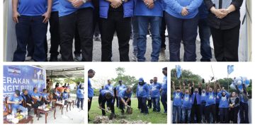 Bupati dan Wakil Bupati Asahan Hadiri Gerakan Indonesia ASRI Langit Biru Dalam Rangka Hari Ulang Tahun ke-25 Partai Demokrat