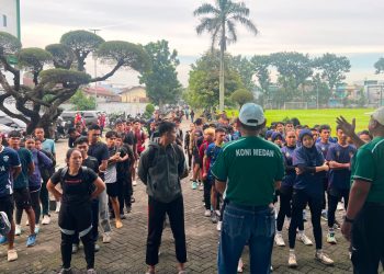 Jelang Porprovsu 2026, KONI Medan Gelar Tes Fisik dan Kesehatan Atlet