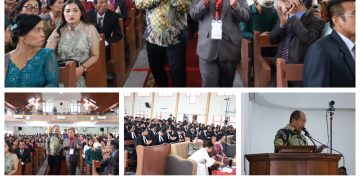 Bupati Asahan Hadiri Penahbisan Pendeta HKBP, Tegaskan Pentingnya Kerukunan Umat Beragama 