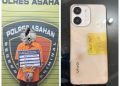 Sat Reskrim Polres Asahan Berhasil Ungkap Kasus Pencurian Handphone, Seorang Pelaku Diamankan