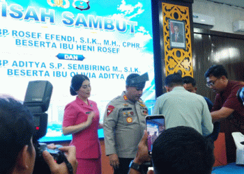 Kakanim Belawan Hadiri Pisah Sambut Kapolres Belawan, Jaga Sinergitas Antarlembaga