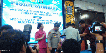 Kakanim Belawan Hadiri Pisah Sambut Kapolres Belawan, Jaga Sinergitas Antarlembaga