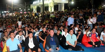 Bersama Bobby Nasution, Ribuan Masyarakat Nias Nikmati Serunya Final Piala Dunia 2026