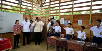 Gubernur Bobby Nasution Wujudkan Impian SMPN 4 Sitolu Ori Miliki Gedung Permanen