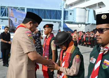 Bobby Nasution Lepas 1.179 Pramuka Sumut ke Jamnas XII, Pesan Jaga Nama Baik Daerah