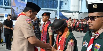 Bobby Nasution Lepas 1.179 Pramuka Sumut ke Jamnas XII, Pesan Jaga Nama Baik Daerah