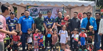 Rico Waas Buka BMX Drag Bike Piala Wali Kota Medan 2026
