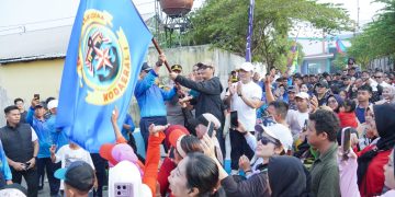 CFD Pertama di Medan Belawan, Rico Waas : Bahagia dan Sehat Harus Jangkau Seluruh Sudut Kota