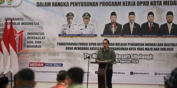 Rico Waas Buka Raker DPRD Medan, Dorong Maksimalkan Semua Potensi, Berkontribusi Atasi Segala Masalah