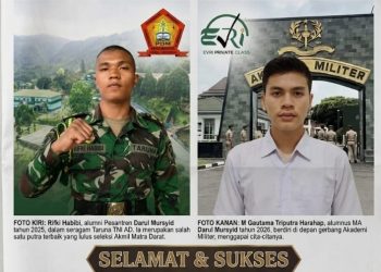 Alumni Pesantren Darul Mursyid Lulus Taruna Akmil 2026