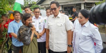 Rico Waas Tinjau Rehabilitasi 3 RTLH di Medan Tuntungan, 213 Unit Ditargetkan Rampung