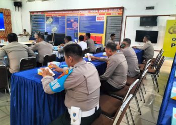 Kapolres Asahan Cek Sarpras Penanggulangan Karhutla