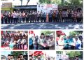 Bupati Asahan Pimpin Gerakan Pembagian Bendera Merah Putih