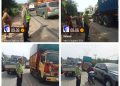 Gerak Cepat Polres Asahan Tangani Kepadatan Arus Lalu Lintas Di Jalinsum Pulau Maria