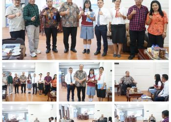 Bupati Asahan Terima Audiensi Yayasan SMA Swasta Panti Budaya Kisaran