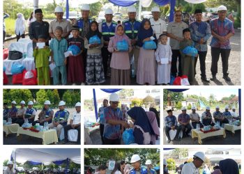 Bupati dan Wakil Bupati Asahan Ikuti Doa Bersama Renovasi Gedung Kantor Imigrasi di Kabupaten Asahan