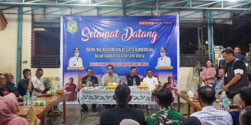 Malam Minggu Bersama Warga Medan Tembung, Rico Waas Serap Aspirasi 