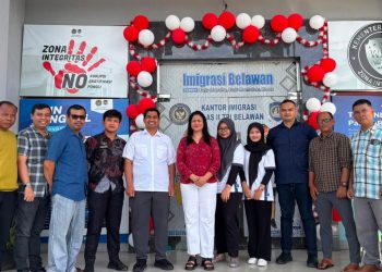 Semarak HUT ke-81 RI, Imigrasi Belawan Dekatkan Layanan Paspor Lewat Pasporia dan Eazy Paspor 