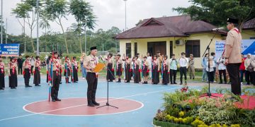 Rico Waas Lepas Kontingen Pramuka Medan ke Jamnas XII