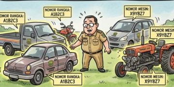 BPK Temukan Dugaan Perbedaan Informasi Nomor Rangka dan Nomor Mesin Pada Kendaraan Dinas di Pemkab Karo