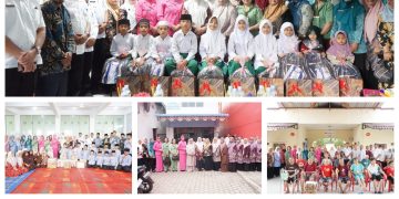 Ketua TP PKK Asahan Hadiri Bhakti Sosial Keagamaan, Salurkan Kepedulian kepada Anak Yatim dan Lansia