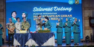 Peringatan HKG PKK ke- 54, Rico Waas : Pemko Medan Akan Dukung Penuh 10 Program Pokok PKK