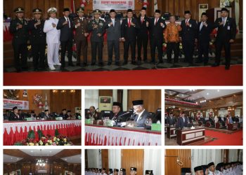 Wakil Bupati Asahan Dengarkan Pidato Kenegaraan Presiden RI dalam Rangka HUT ke-81 Kemerdekaan RI