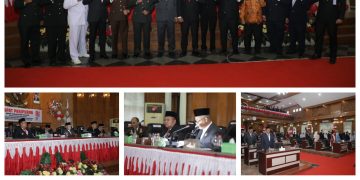 Wakil Bupati Asahan Dengarkan Pidato Kenegaraan Presiden RI dalam Rangka HUT ke-81 Kemerdekaan RI