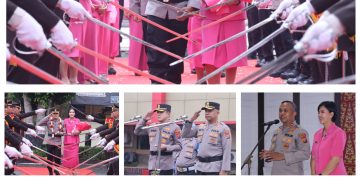 Serah Terima Jabatan dan Pisah Sambut Kapolres Asahan 