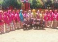 Antusias Para Guru Di Kecamatan Natal Meriahkan Parade HUT RI Ke 81 Sangat Membanggakan