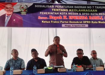 Sosialisasi Perda No. 7 Tahun 2022, Iswanda Ramli : Olahraga Wujudkan Masyarakat Sehat dan Berprestasi
