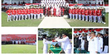 Bupati Asahan Pimpin Upacara Pengibaran Bendera HUT ke-81 RI