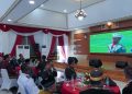 Peringati HUT Ke-81 RI, Wali Kota Medan Ikuti Upacara Detik-Detik Proklamasi Secara Live Streaming