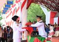 Wali Kota Tanjungbalai Pimpin Upacara Peringatan HUT Ke-81 Kemerdekaan RI Di Lapangan Sultan Abdul Jalil Rahmadsyah