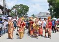 Semarak HUT-81 Kemerdekaan RI, Wali Kota dan Wakil Wali Kota Tanjungbalai Sambut Arak Arakan dan Atraksi Pawai Karnaval