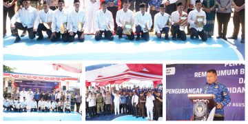 Wakil Bupati Asahan Serahkan Remisi Umum bagi Narapidana