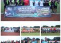 Bupati Asahan Hadiri Penutupan Turnamen Sepak Bola Kemerdekaan ke-81 Piala Dandim 0208 Asahan 