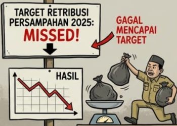 Retribusi Pelayanan Persampahan Tahun 2025 Pemkab Langkat Diduga Tidak Mencapai Target