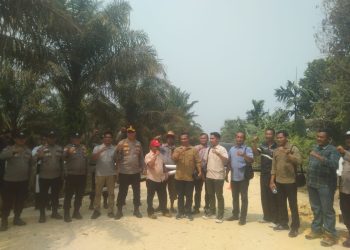 Anak Kemenakan Demo Damai Tuntut Komitmen PT Ararabadi di Desa Palas