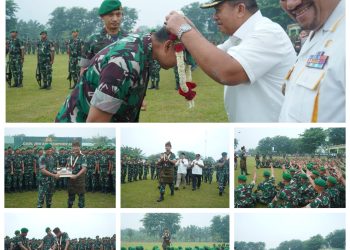 Bupati Asahan Sambut Kedatangan Pangdam I/BB Di Yonif 126/Kala Cakti