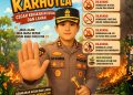 Cegah Karhutla, Kapolres Asahan Himbau Masyarakat Bersama Jaga Hutan dan Lahan Serta Tidak Membakar