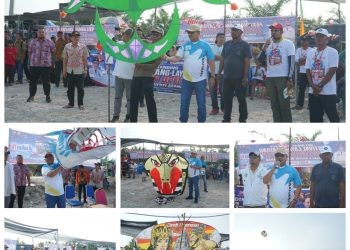 Wakil Bupati Asahan Buka Festival Layang-Layang Perebutkan Piala Bupati Asahan