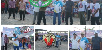 Wakil Bupati Asahan Buka Festival Layang-Layang Perebutkan Piala Bupati Asahan